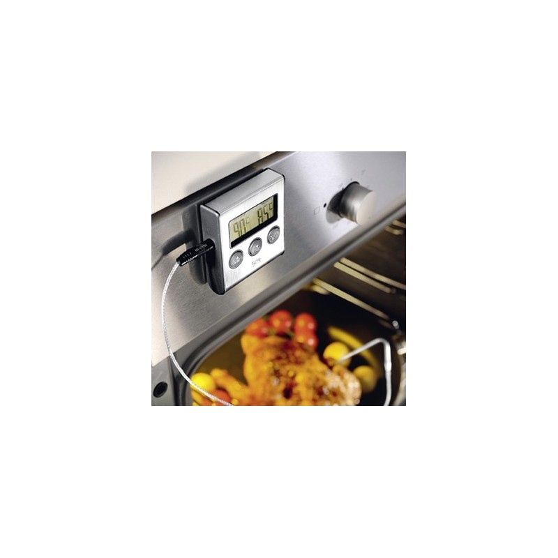 Termometri per carne per barbecue in acciaio inossidabile Cucina Cottura  digitale Sonda per alimenti Termometro elettronico Utensili da cucina per